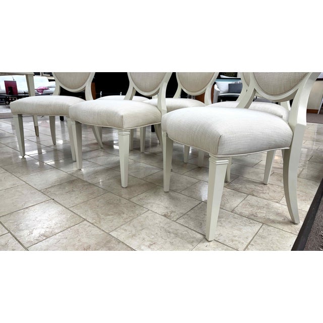 Caracole/Schnadig Taste-Full Dining Side Chairs, Set of 6 For Sale - Image 9 of 18