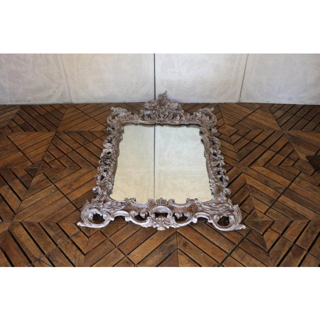 A stunning La Barge Italian Rococo-style wall mirror, showcasing exceptional craftsmanship and timeless European elegance....
