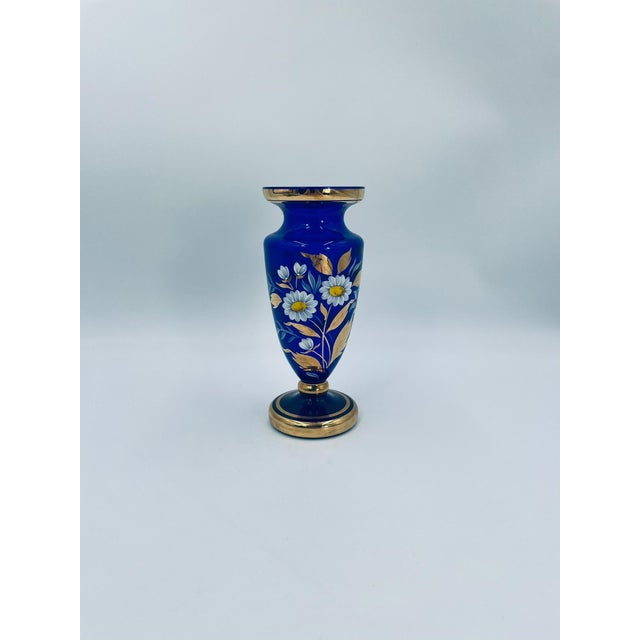 Vintage Czechoslovakian Vase in Glass, 1965 For Sale - Image 9 of 9