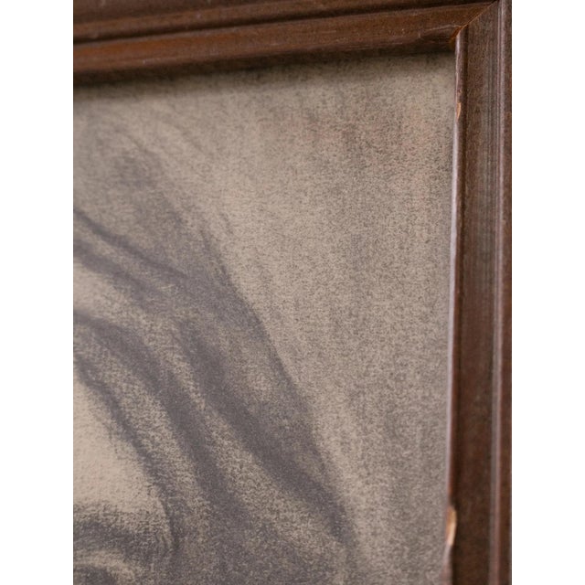 Early 20th Century Original Study in Charcoal For Sale In Los Angeles - Image 6 of 6