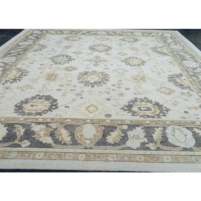 Turkish Oushak Rug 13'1" x 15'2" #20303 Explore a curated collection of hallway runners, wool rugs, and handmade...