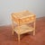 Tan Vintage Bamboo Bedside Table, 1970s For Sale - Image 8 of 9
