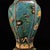 Metal Late 19th Century Cloisonné Enamel Hexagonal Vase With Dragon Handles, 5000g For Sale - Image 7 of 9