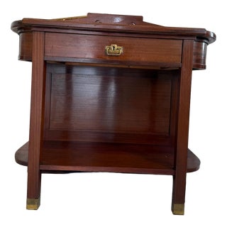 Art Nouveau Side Table in Mahogany, 1920s For Sale