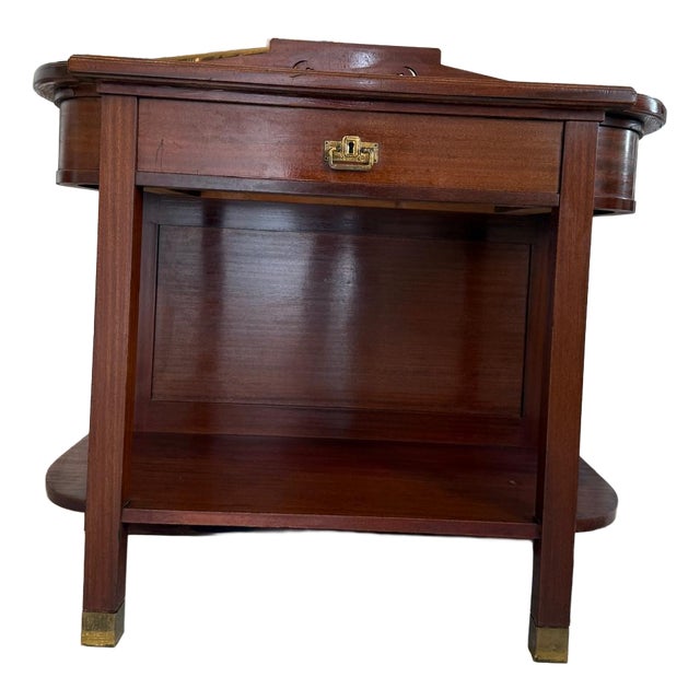 Art Nouveau Side Table in Mahogany, 1920s For Sale