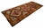 Vintage Hand Knotted Neutral Color Turkish Large Runner Rug - 4′5″ X 10′6″ For Sale - Image 6 of 11