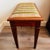 Contemporary Vintage Gold Wooden Bench For Sale - Image 3 of 10