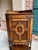 Antique English Tiger Oak Corner Cabinet Barley Twist Jacobean Arts & Crafts For Sale In Dallas - Image 6 of 18