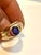 1 1/4 Ct Oval Natural Ceylon Blue Sapphire Engagement Ring in 18 Karat Gold, MEN For Sale In New York - Image 6 of 18