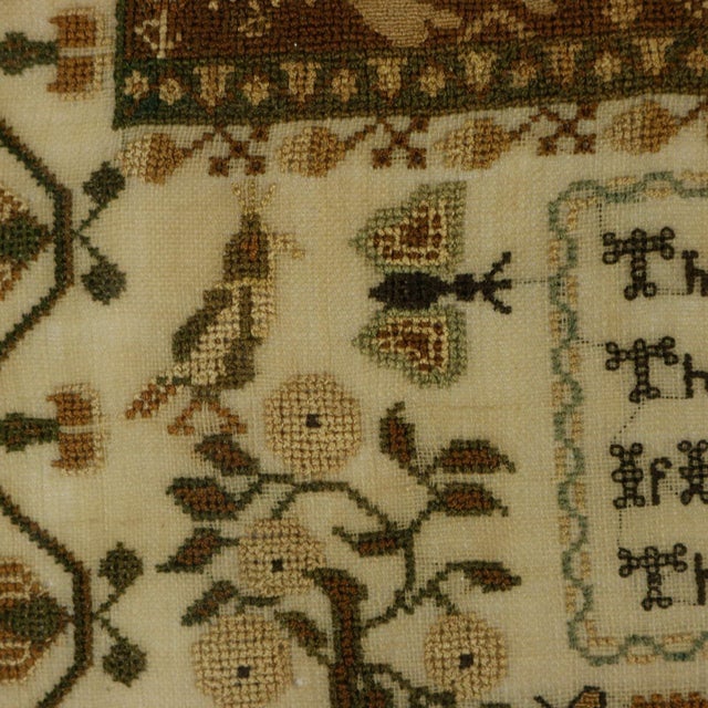 Regency Period Sampler, 1827, by Maria Thurgood For Sale - Image 11 of 18