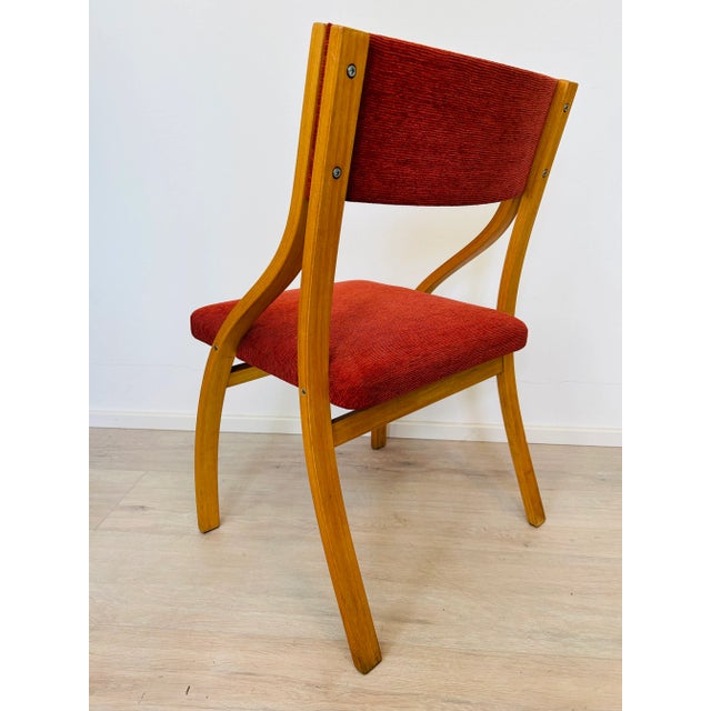 Wood Vintage Chair by Ludvik Volak for Drevopodnik Holesov, 1990 For Sale - Image 7 of 11