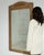 Early 20th Century Circa 1910 French Art Nouveau Natural Wood Wall Mirror, Large Scale For Sale - Image 5 of 7