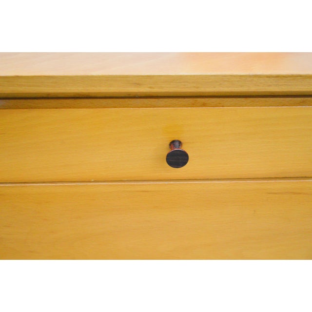 Paul McCobb Perimeter Group Attribute Maple Rosewood Aluminum Dresser For Sale - Image 10 of 16