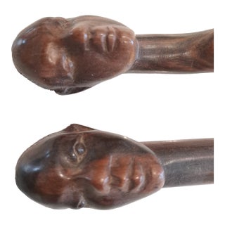 Mid Century African Shoehorns For Sale