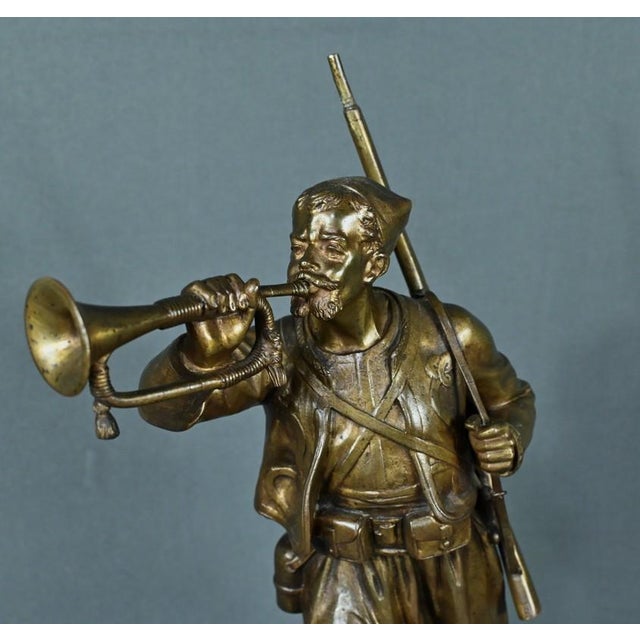 Figurine in Bronze by E. Carlier, 1890s For Sale - Image 4 of 18