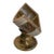 1990s Modern Natural Onyx Stone Drink Coaster Holder For Sale