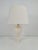 Alabaster Amphora Shaped Mother Table Lamp by Nelson Bloncourt, 1960s For Sale - Image 9 of 9