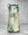 Antique Japanese Nippon Porcelain Double Handle Floral Motif Vase For Sale - Image 4 of 12