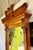 1880s Eastlake Aesthetic Movement Walnut Hall Mirror With Marble Shelf & Drawer For Sale - Image 13 of 16