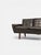 Model 64 Sofa in Black Leather by Georg Thams for Vejen Polstermøbelfabrik, Denmark, 1960s For Sale - Image 5 of 14