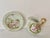 Mid 20th Century Lefton China "Heritage Green Rose" Mini Pitcher and Bowl/Saucer Set For Sale - Image 10 of 10