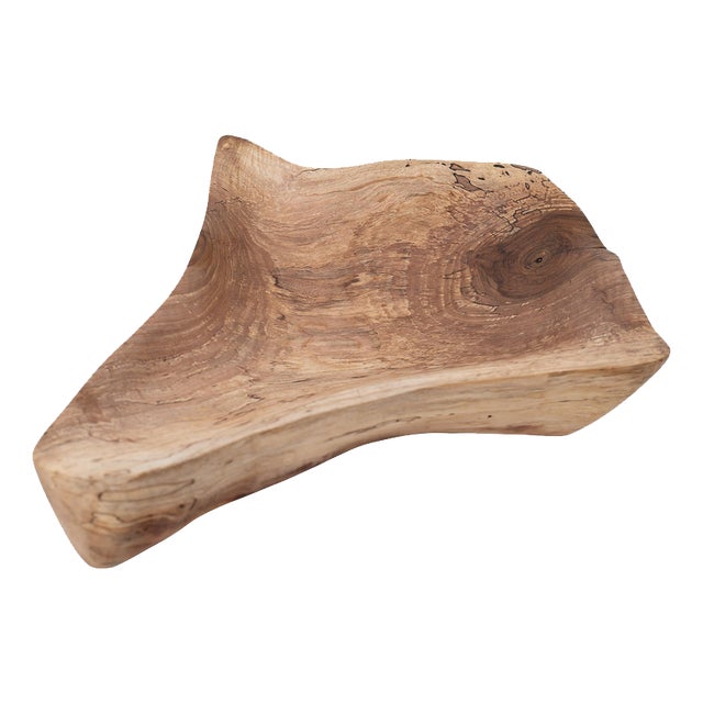 Wooden Bowl by Logniture For Sale