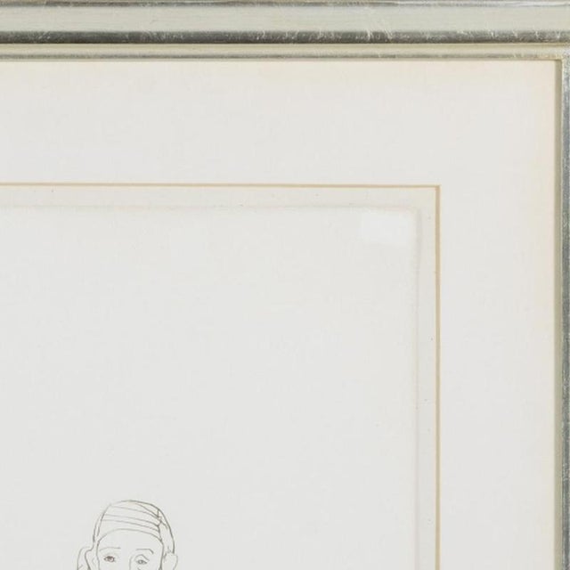 Graça Morais, Figures, 1980s, Ink on Paper For Sale - Image 4 of 6