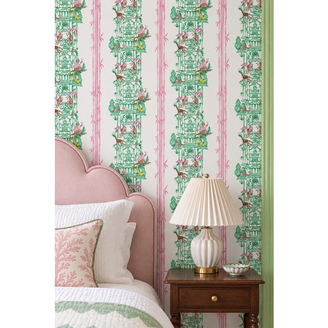 Chinoiserie Shenanigans Toile is our playful twist on a classic chintz-inspired wallpaper design. We started with all the...