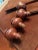 1990s Vintage Ethan Allen Townhouse Collection Morley Mahogany & Burl Coffee Table For Sale - Image 5 of 11