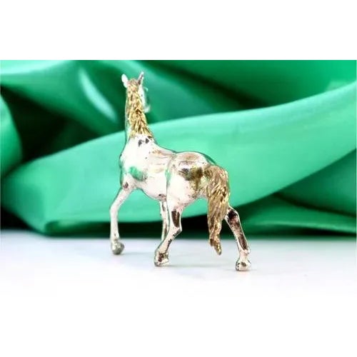 Two-Tone Silver Horse For Sale - Image 3 of 6