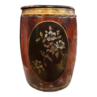 Chinese Rice Wood Barrel For Sale