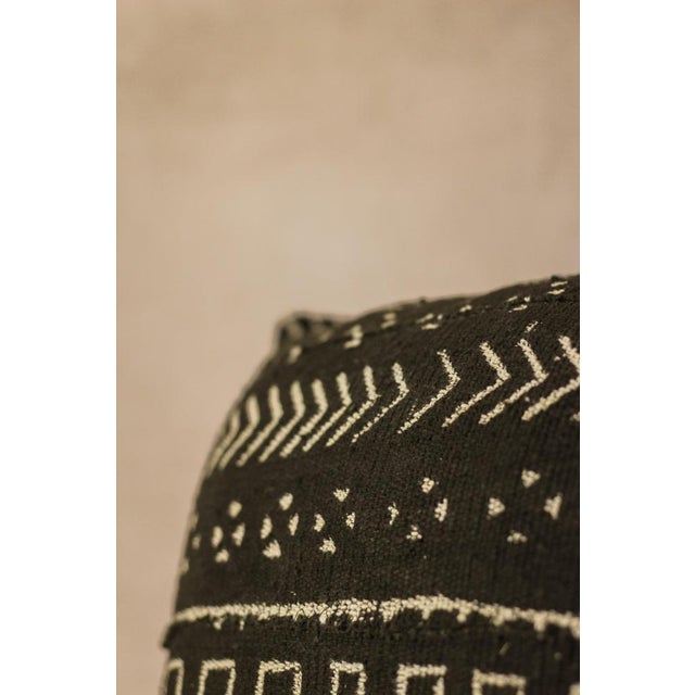 Mud Cloth Cushion Cover For Sale - Image 4 of 7