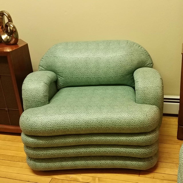 1990s Vintage Adrian Pearsall For Comfort Designs Lounge Chair