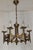 1960s Brutalist 7-Light Chandelier in Bronze and Brass, 1960s For Sale - Image 5 of 6