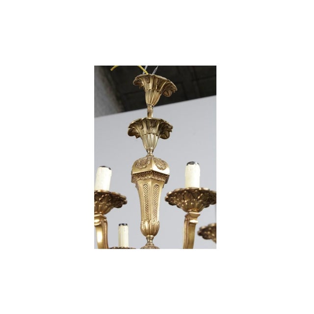 Antique chandelier from around 1910. Year: around 1910 Origin: France Dimensions: height 80 cm width 80 cm depth 80 cm Up...