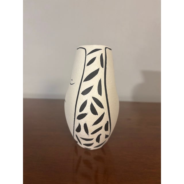 2000 - 2009 Ceramic Vase With a Women’s Figure by Donna Polseno For Sale - Image 5 of 8