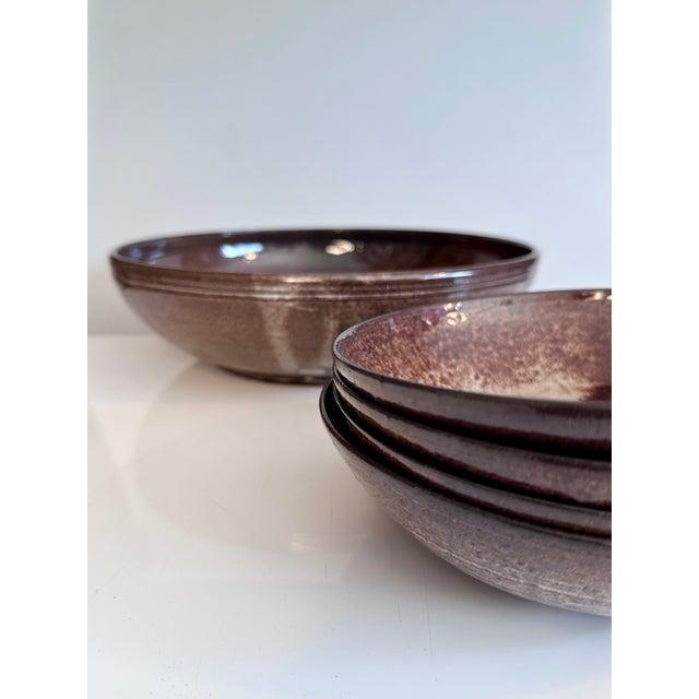 Handmade Bowls from Serocka, Germany, 1970s, Set of 5 For Sale - Image 4 of 15