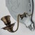 Late 20th Century Modern Venetian Mirrored Wall Candle Sconces - Set of 2 For Sale - Image 9 of 12