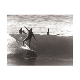 Black & White Vintage Surfer Photo VIII For Sale
