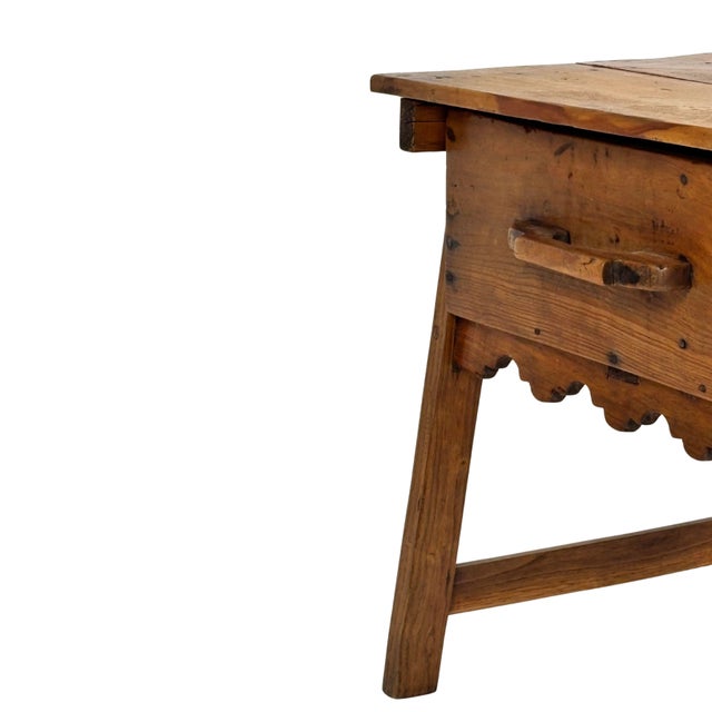 Vintage Spanish Folk Art Table, 1940s For Sale - Image 9 of 11