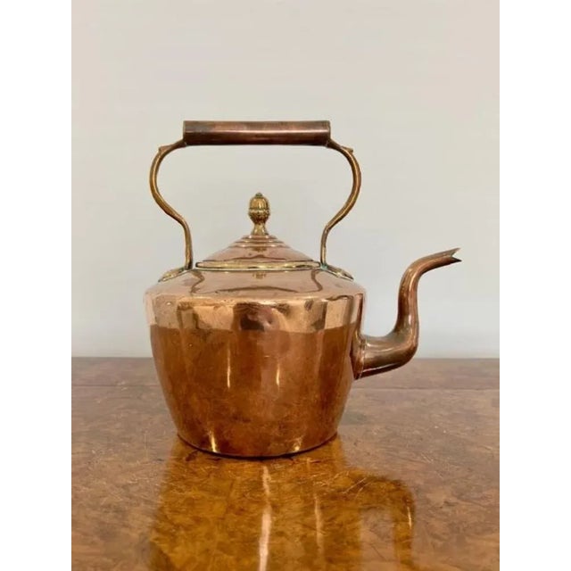 Early 19th Century George III Copper Kettle, 1800s For Sale - Image 5 of 5