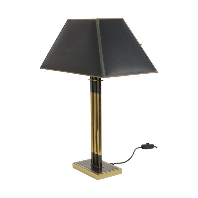 1970s Mid-Century Table Lamp from Lusterie Deknudt, 1960s For Sale - Image 5 of 18