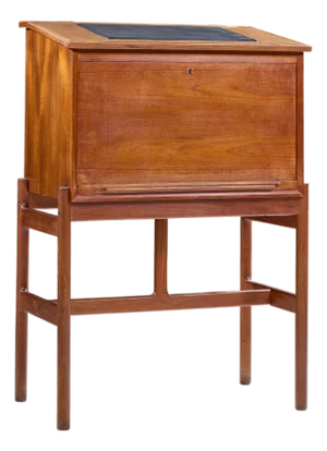 Arne Wahl Iversen for Vinde Møbelfabrik Model 67 Mid Century Teak Lectern Desk