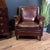 Art Deco Sheep Leather Club Armchair, 1950s For Sale - Image 15 of 15