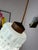 Wood Pendant Lamp in Structured Glass and Teak, Denmark For Sale - Image 7 of 11