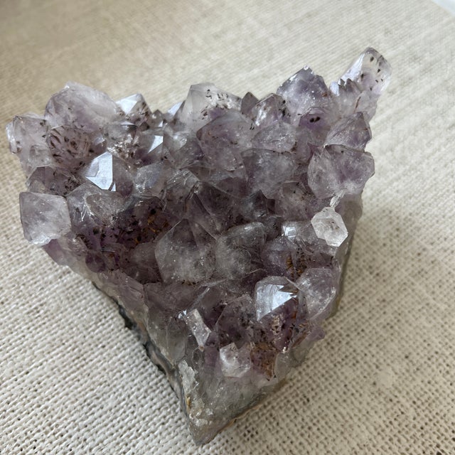 Contemporary 1960s Amethyst Rock Crystal For Sale - Image 3 of 13