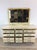 Mid Century French Provincial Style Lowboy Dresser With 9 Drawers For Sale - Image 9 of 12
