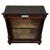 An exceptional 19th-century pier cabinet, beautifully executed in ebonised wood and richly figured amboyna, with intricate...