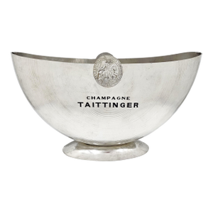 Taittinger DBL Magnum Pewter Champagne Cooler by Orfevrerie France, 1980s