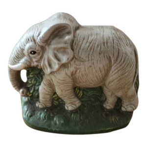 Vintage Cast Iron Elephant Door Stop